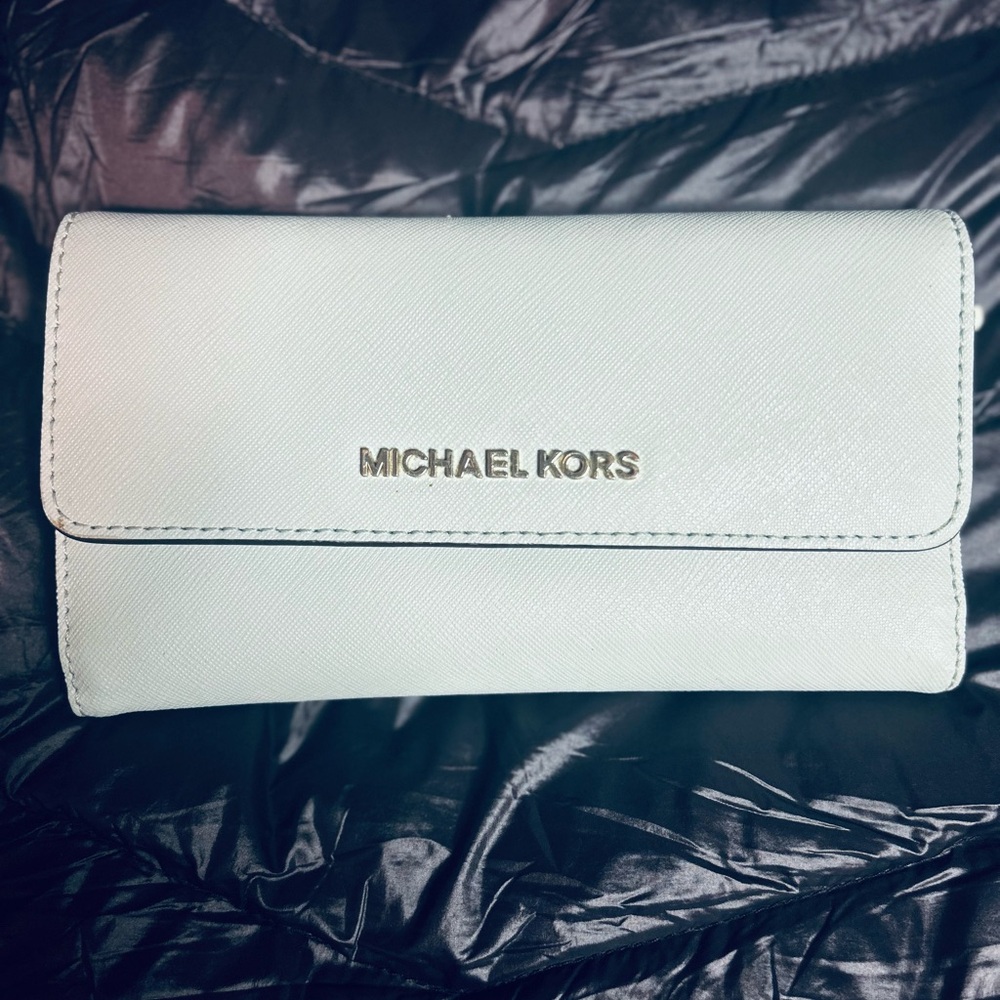 Michael Kors blue Women's wallet